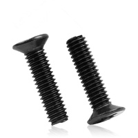 1/4-20 X 1 PHIL FLAT M/S BLK PHOS LIGHT OIL ?DRY TO TOUCH? DARK BLACK